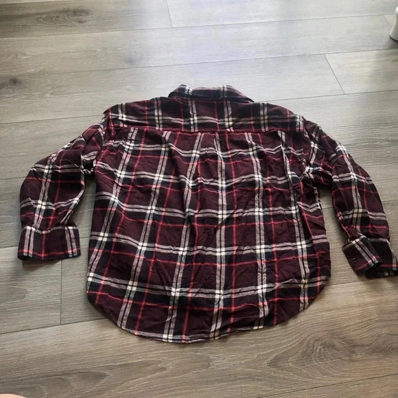 Womens Levi’s Relaxed Fit Plaid Long Sleeve Button Down Shirt Size XL - Picture 2 of 9